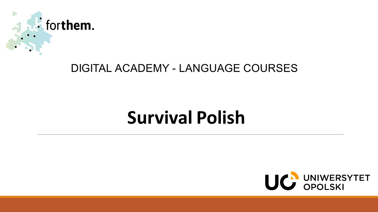 Course Image Survival Polish - Forthem