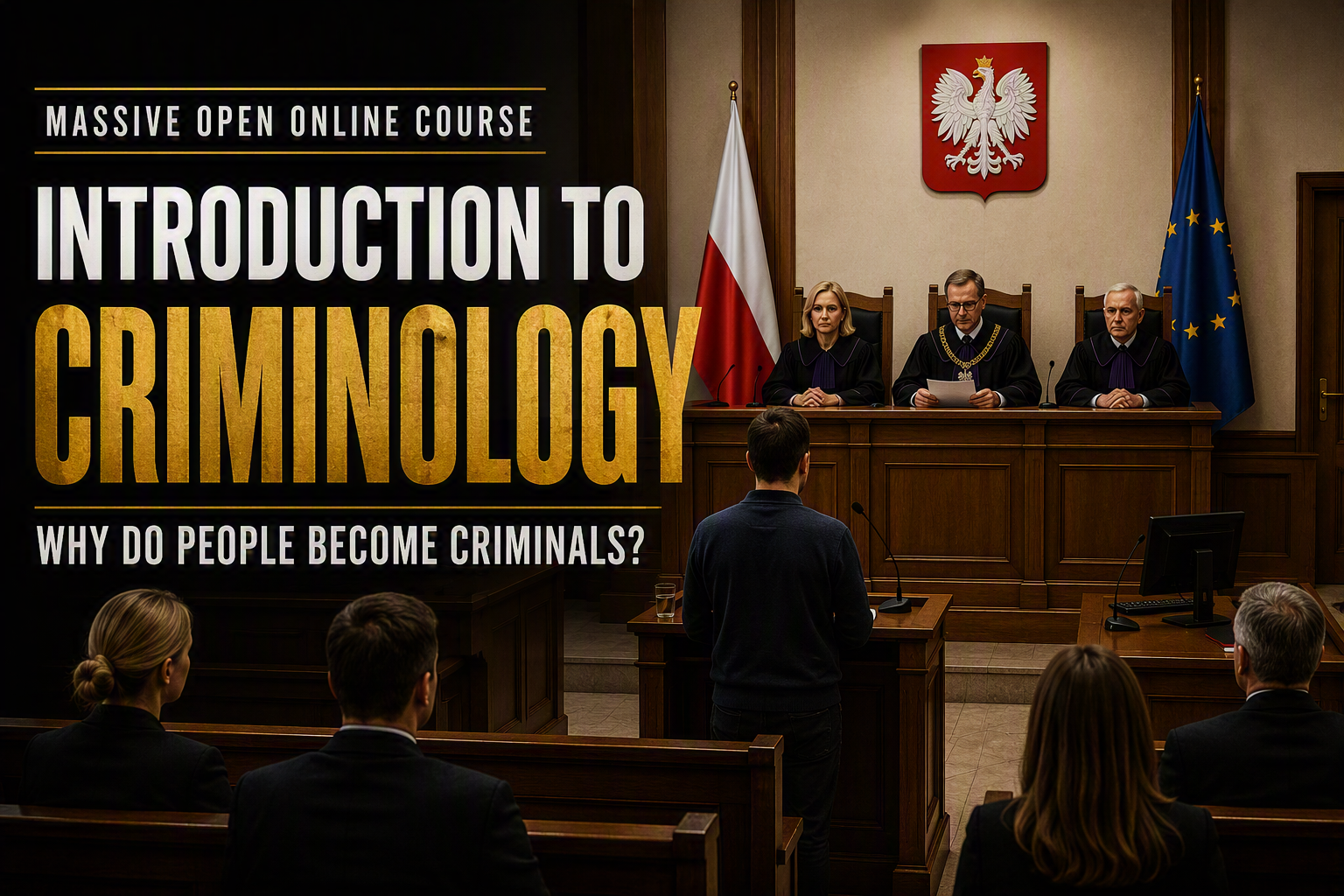 Course Image Introduction to Criminology: Why do people become criminals?