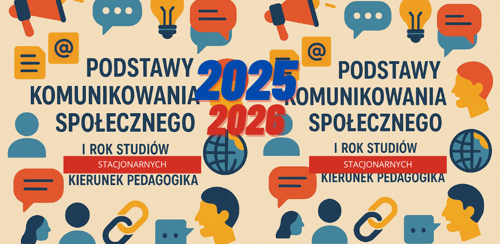 Course Image Podstawy komunikowania społecznego I rok stacjonarne licencjat 2025-2026 JŻH