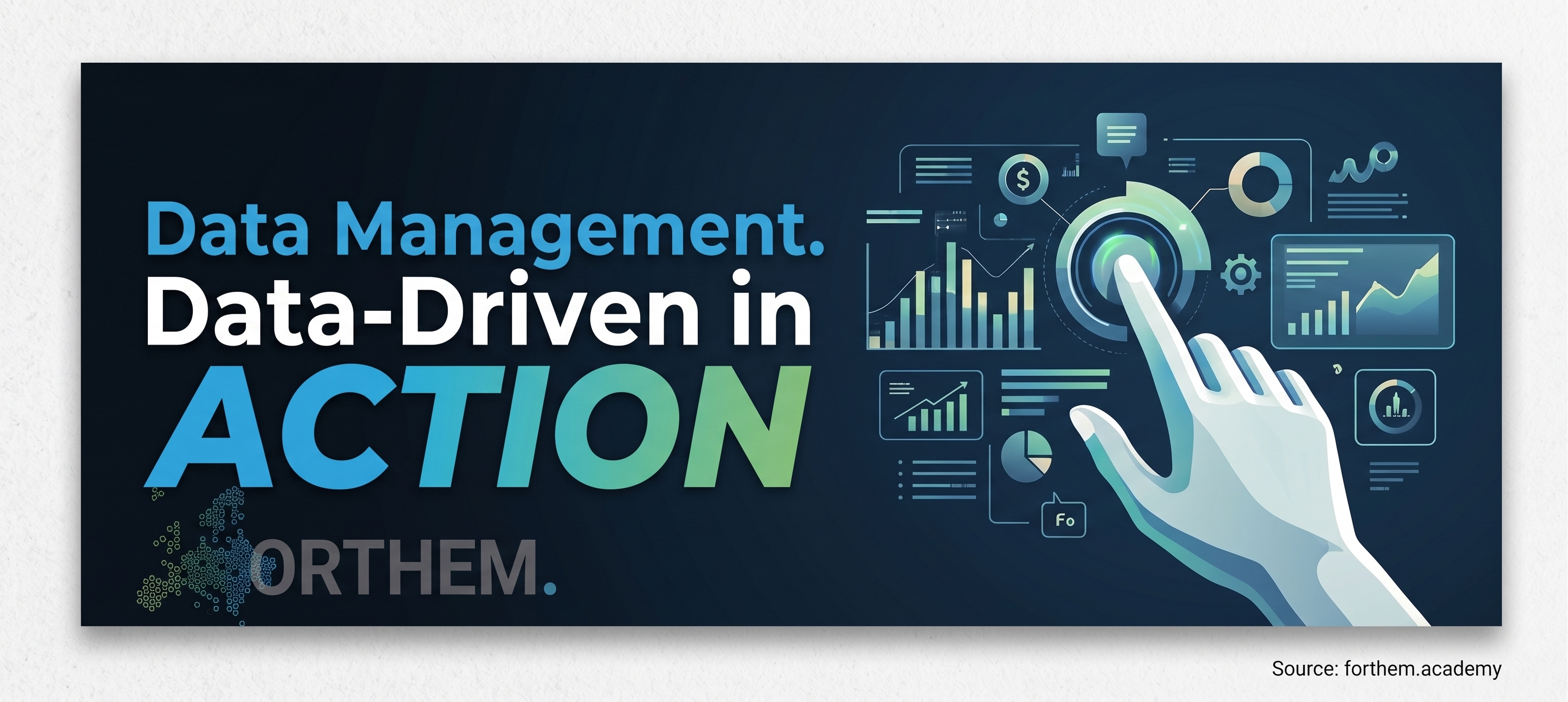 Course Image Data management. Data-driven in action