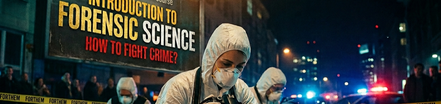Course Image Introduction to Forensic Science: How to Fight Crime?